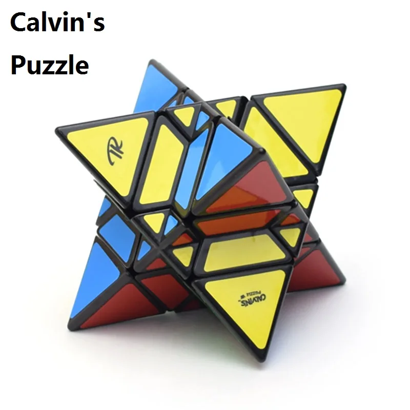 Calvin Troy 3D-Star and Troy Truncated 3D-Star Magic Cube Limited Stock Calvin's Puzzle Collection Professional Brain Teaser Toy