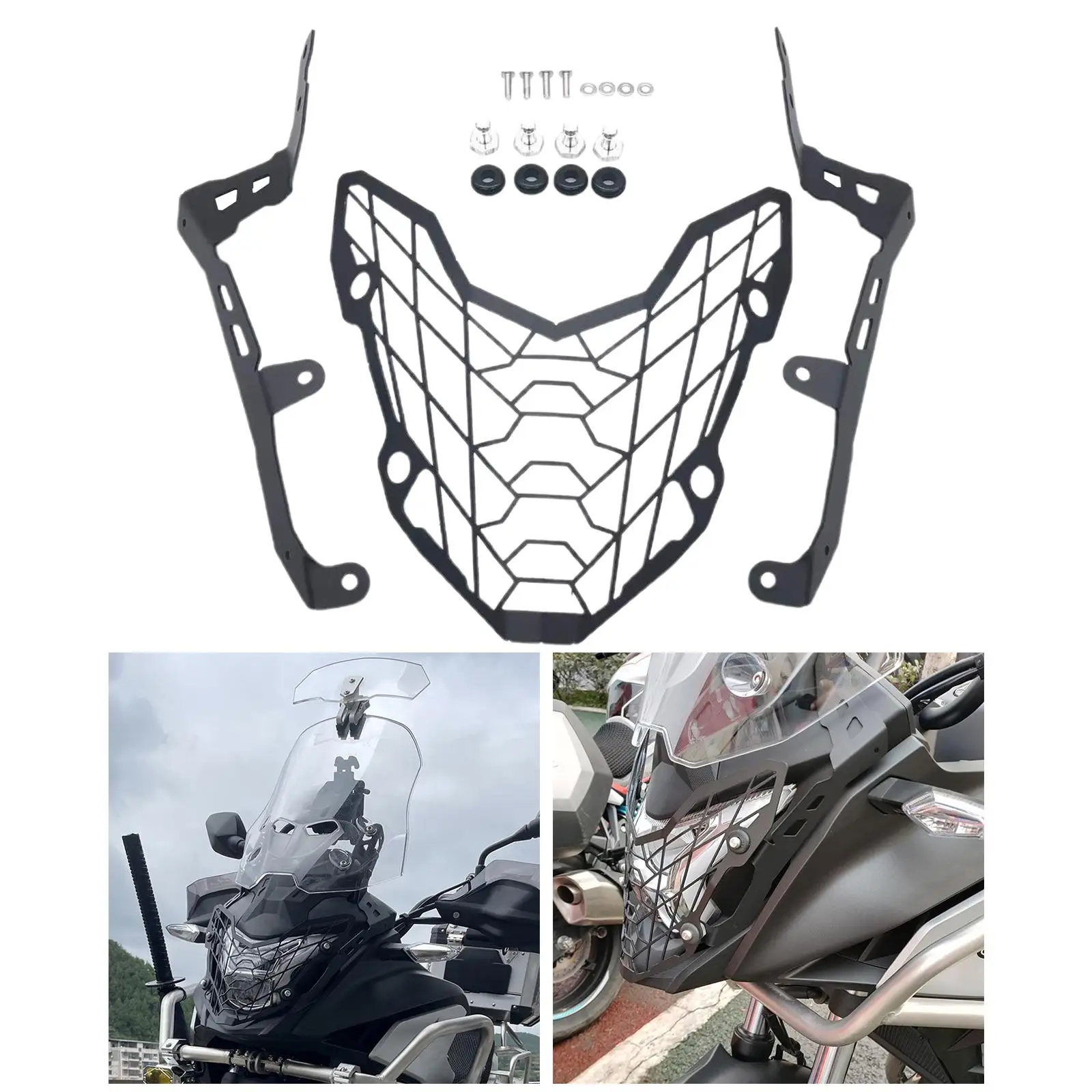 Front Headlight Grille Guard Parts Fits for Honda CB400x CB500x 2019-2022