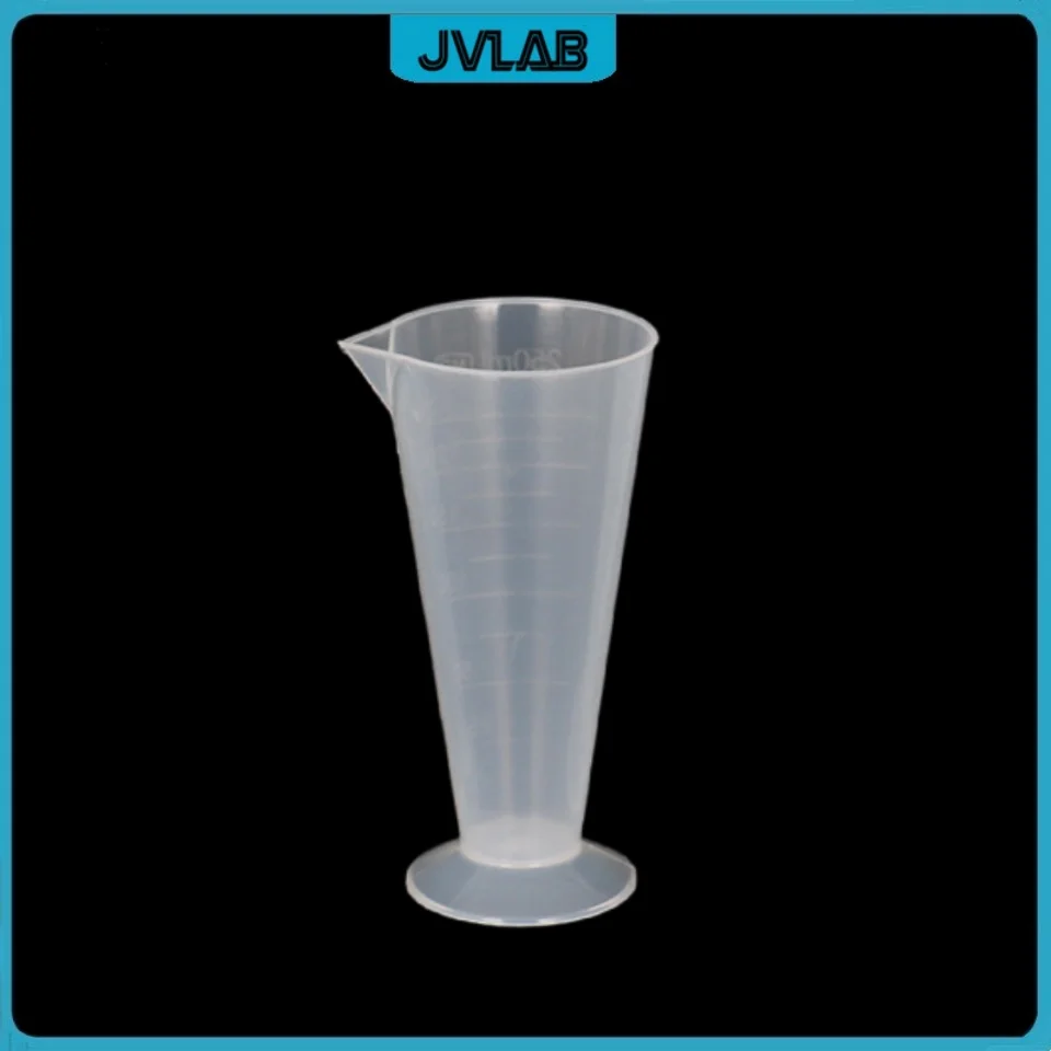 

5 pcs/lot 250ml Capacity Clear graduated plastic Conica Measuring cup PP cylinder Plastic Beaker of Laboratory supplies