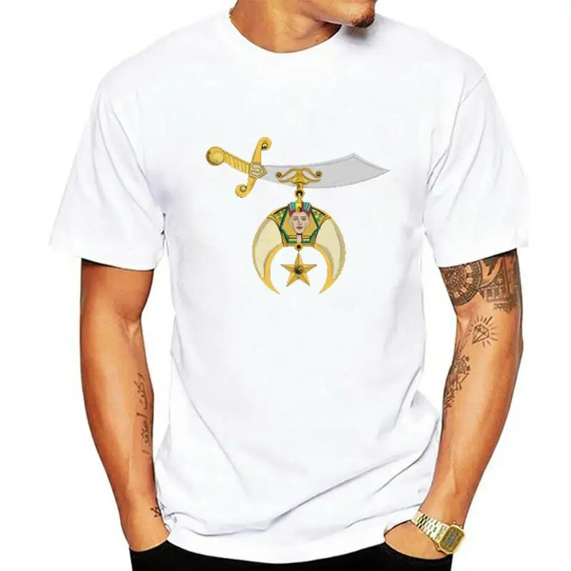 Masonic Shirt - Shriners Mystic Shrine Pha Brotherhood Symbol - Freemasonry Tee Sportswear Tee Shirt