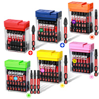 Geinxurn 90PCS Impact Screwdriver Bits Set with Colorful Boxes, 2\