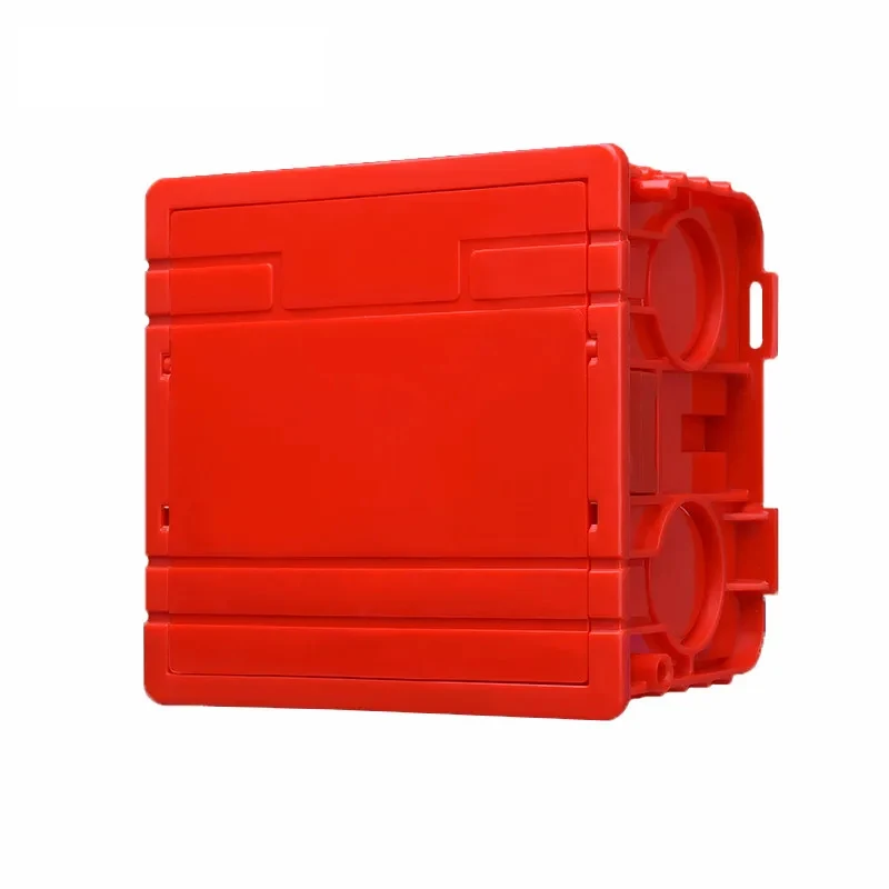 86 * 86 bottom box wall switch socket installation box wall panel box general white wall back junction box