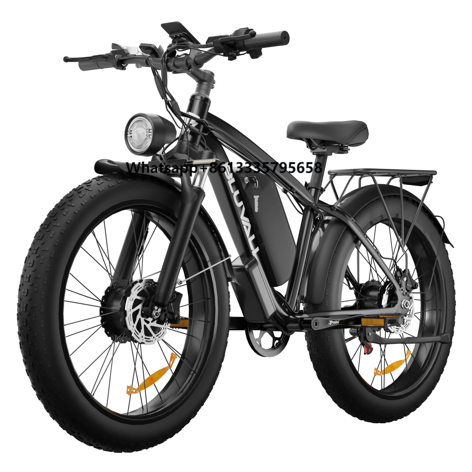 

Us Warehouse 48v 22.4ah Fat Tire Road All Terrain Ebike 2000w Dual Motor Electric Cruiser Bike Fast Bicycles Electric