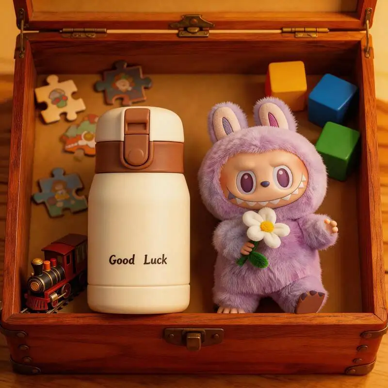 

Термос-кружка POP MART THE MONSTERS Forward High Energy Series LABUBU для ежедневного использования, для работы и учебы