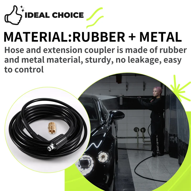 

Шланг для мойки высокого давления, быстроразъемный шланг и удлинительная муфта для бассейнов, сайдинга, мойки автомобилей, полов-AA26