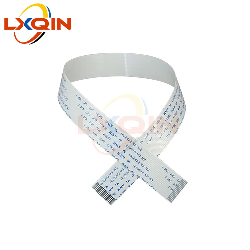 LXQIN 10PCS 14pin print head cable for Epson 4720 I3200 print head FCC flat data cable