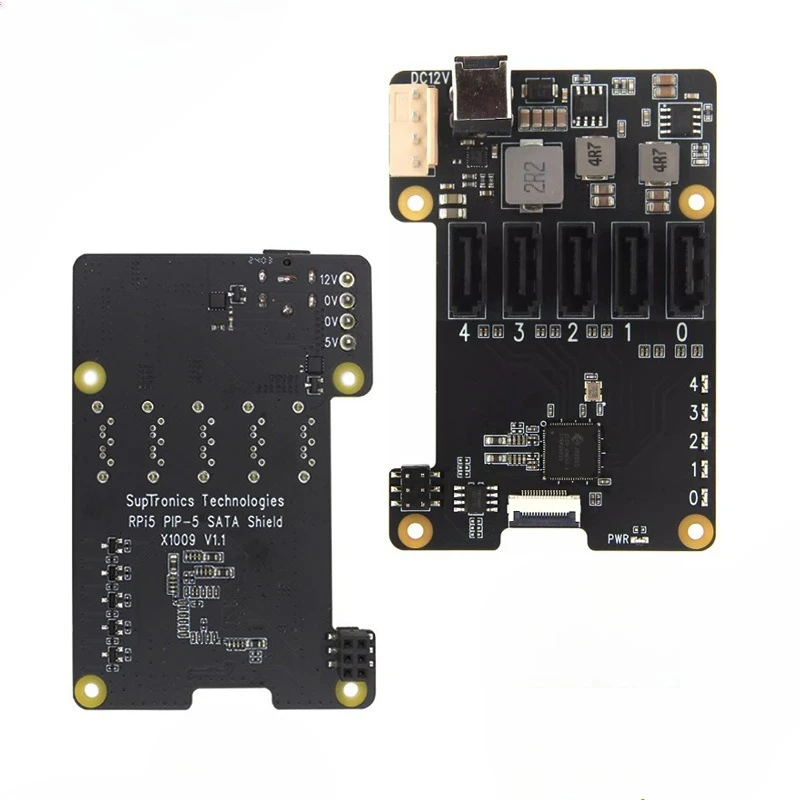 X1009 PCIe to 5-port SATA hard disk expansion board 5-way SATA3.0 hard disk adapter board