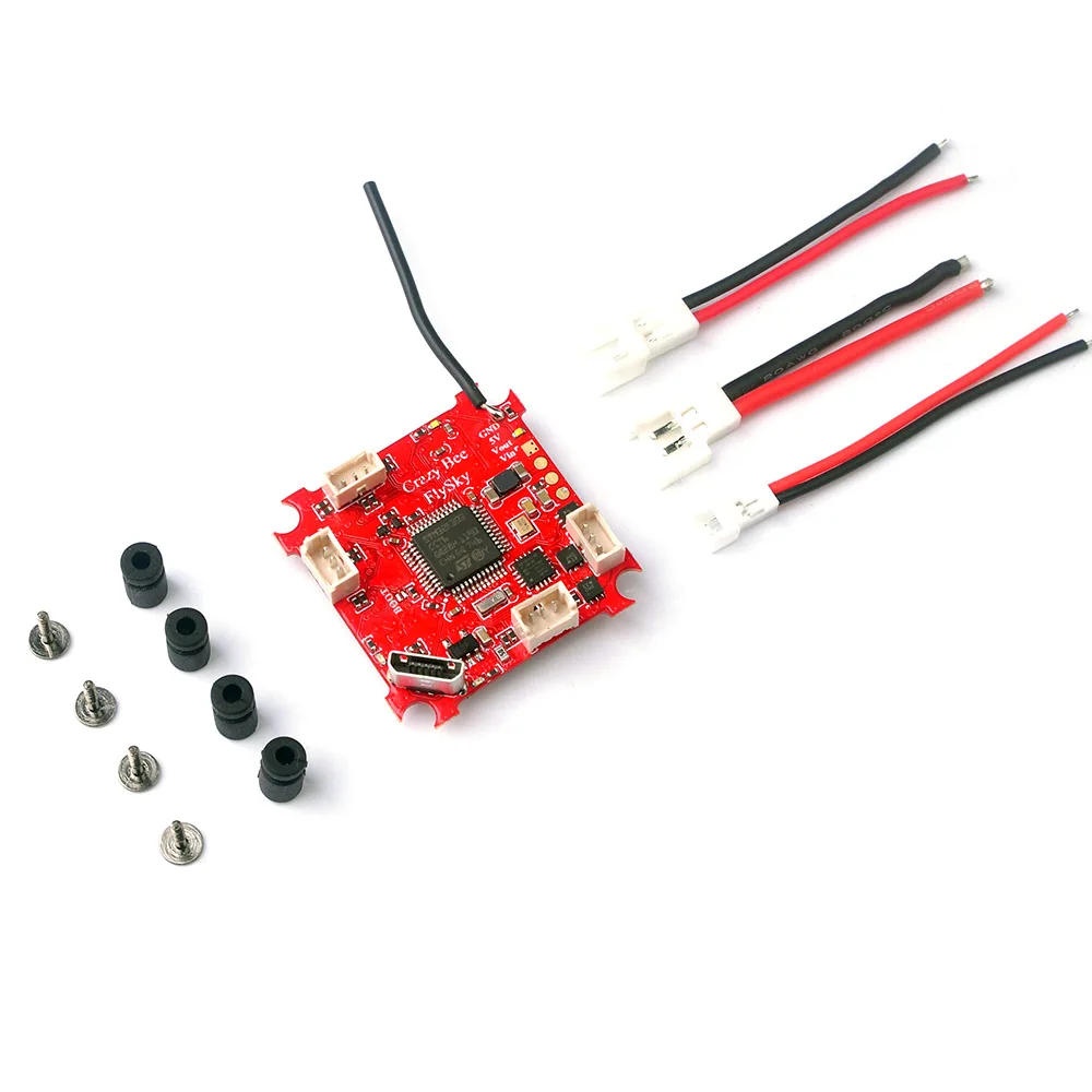 Happymodel Crazybee F3 Flight Controller BLHELI_S 5A 4in1 ESC OSD Current Meter FRSKY FLYSKY Receiver for FPV 1S Tinywhoops