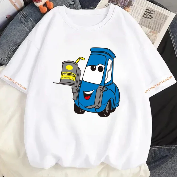 

Одежда для родителей и детей — тематическая одежда для отца и дочки — хлопковая футболка в стиле молнии McQueen — версия для отца и дочки