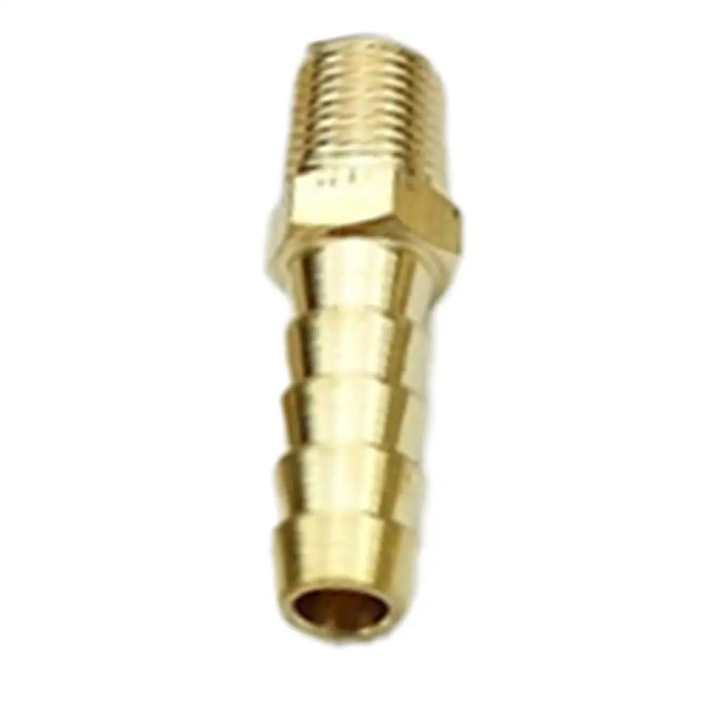 

Brass Fitting 5 Pack 1/4 Hose Barb Fitting Plumbing Systems 300 PSI Maximum Pressure High-Quality Brass For Fuel Lines