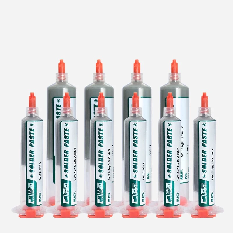 

Repair needle cylinder solder paste medium/high/low temperature soldering lead-free special solder paste no wash