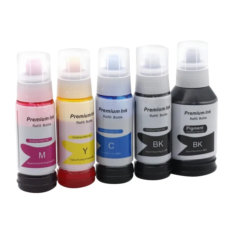 4Color 003 Ink Refill Dye Ink Compatible For Epson L3156 L3210 L3216 L3250 L3256 L3260 L5190 L5196 L5290 L3150 L1110 Printer Ink