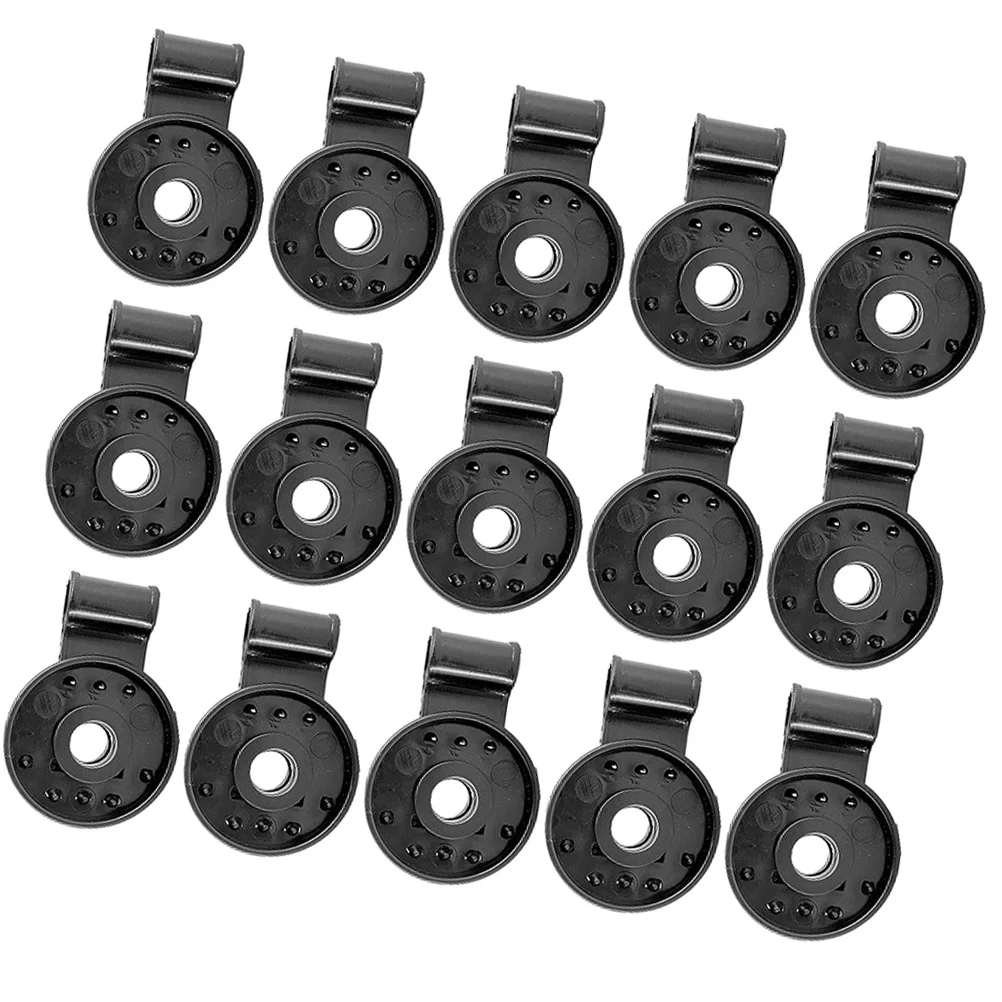 50個のシェードクロスクリップ、丸型、再利用可能なフィルムクリップ、日よけ、農業用メッシュバックル、シェードクロスクリップ