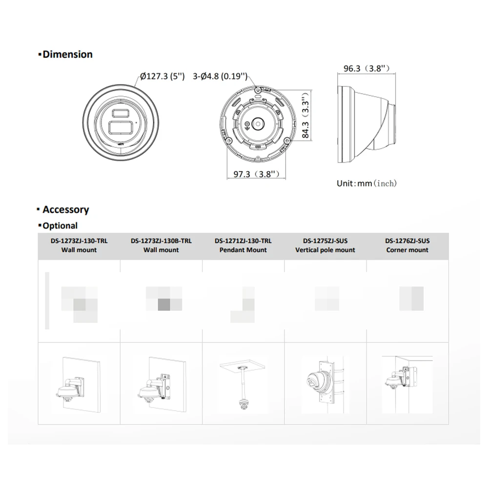 Hikvision 8MP IP-camera DS-2CD2383G2-LI2U/SL Smart Hybrid Light Arrayed Mic Luidspreker Torentje Acusense Stroboscooplicht Hoorbare waarschuwing