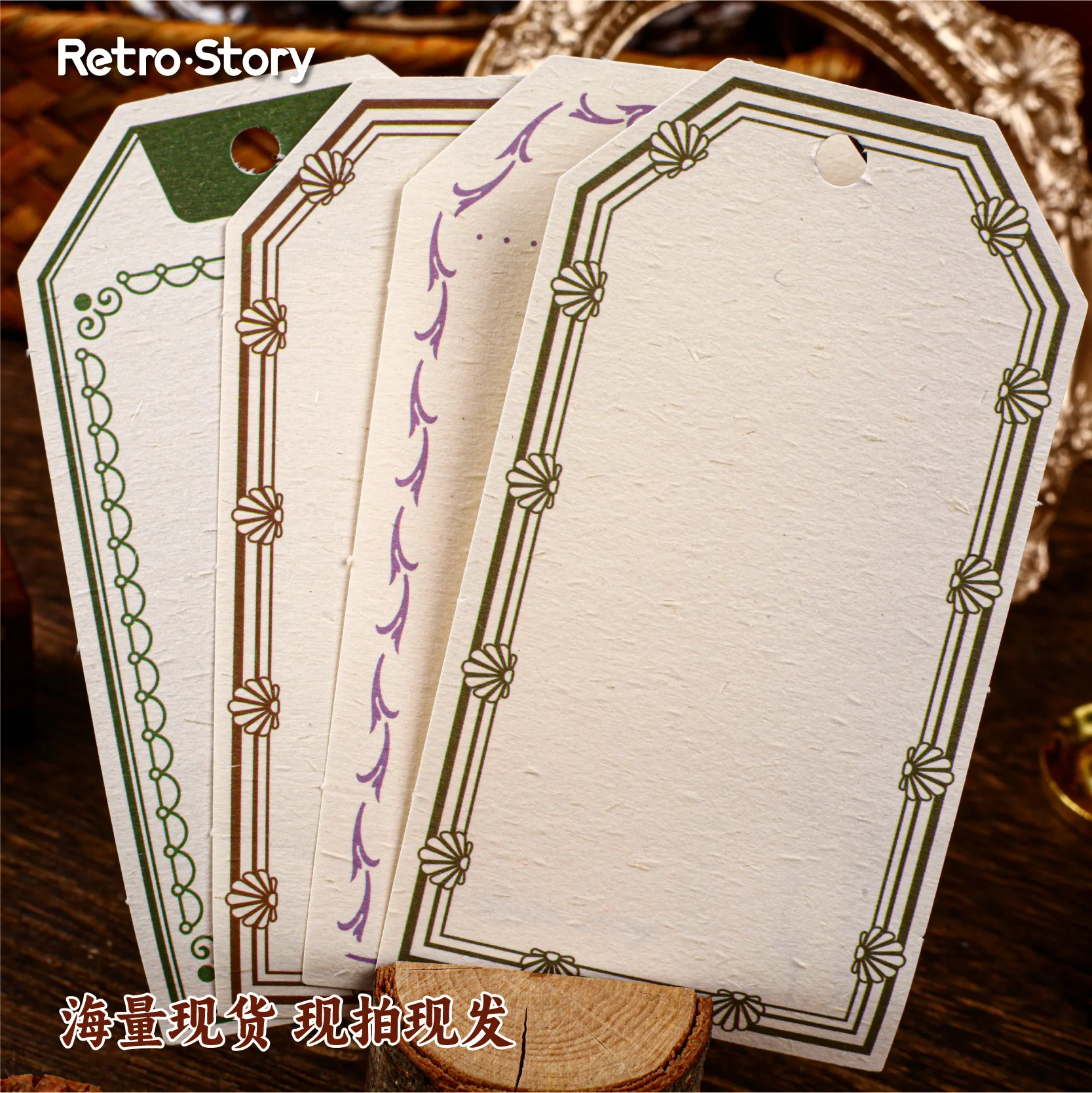 32pcs/lot Memo Pads Material Paper tag Junk Journal Scrapbooking paper Decoration stationery