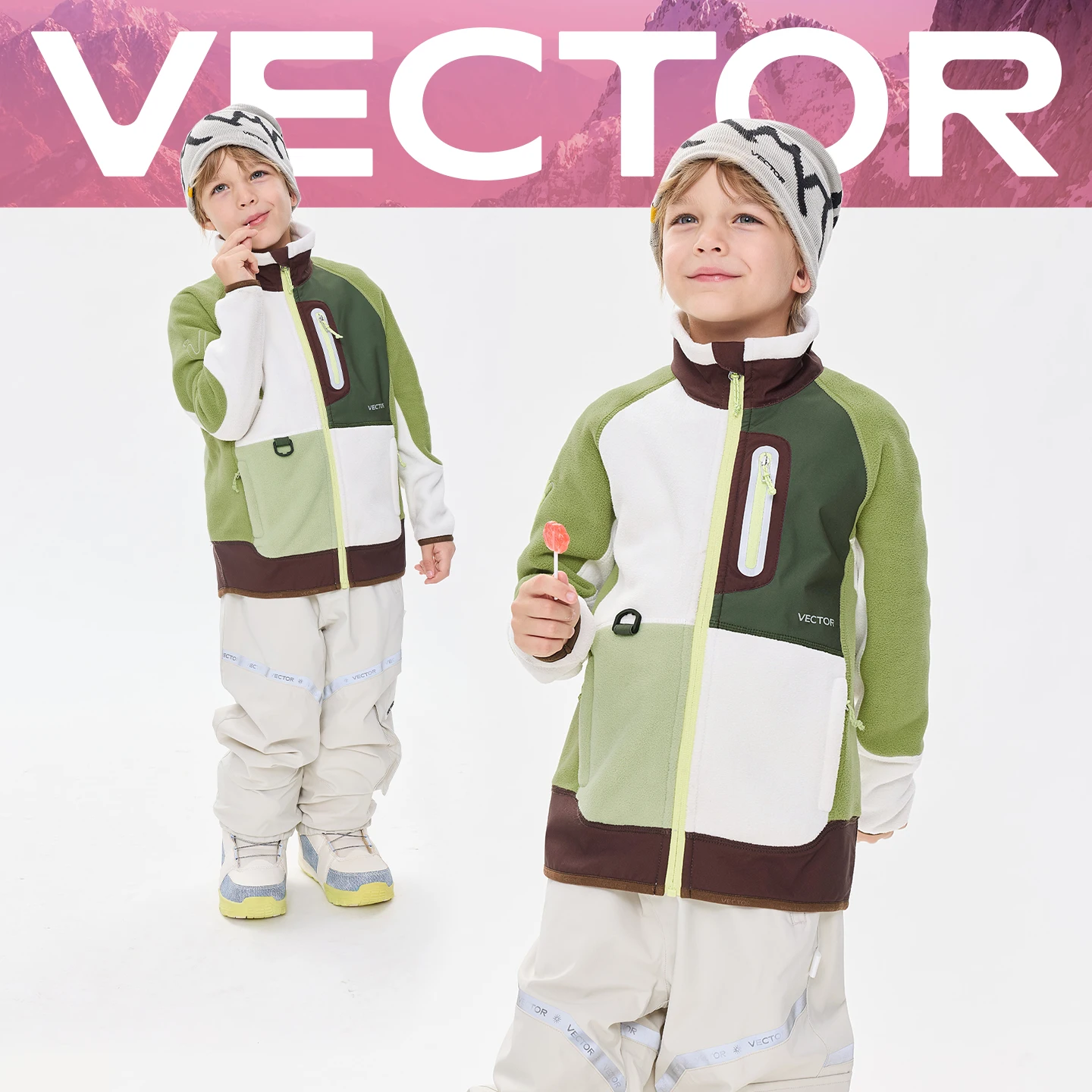 VECTOR Dziecięca kurtka polaro – Winter Clothing Vector recenzja i cena