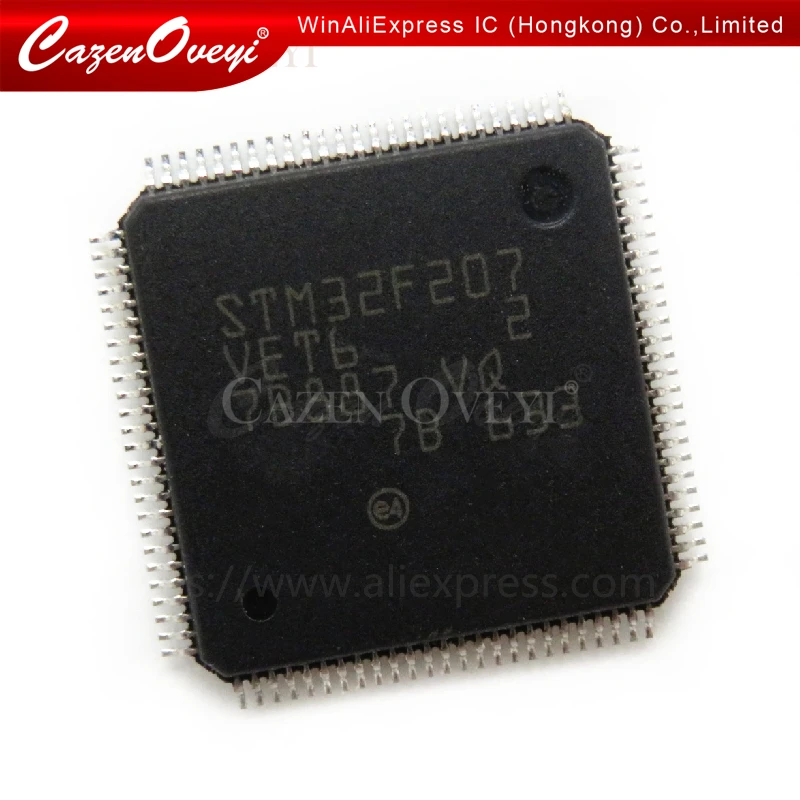 5piece STM32F207VET6 STM32F207 QFP-100 In Stock