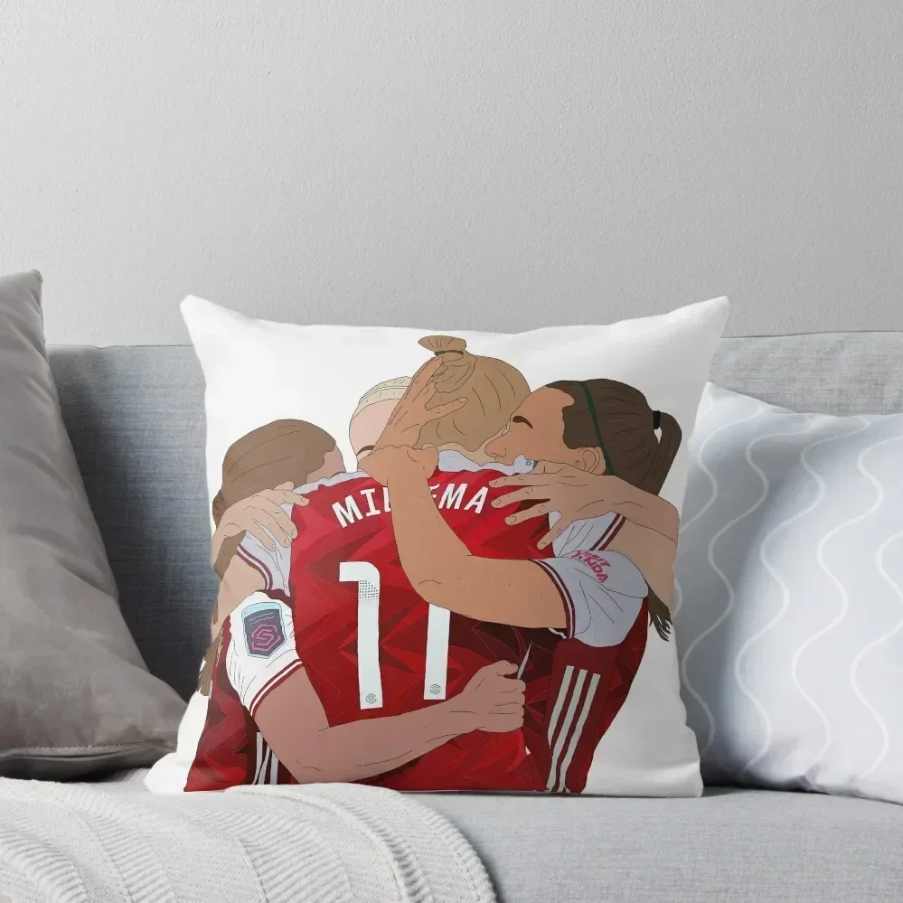 Vivianne Miedema WSL top goal scorer Throw Pillow ornamental pillows for living room Christmas Pillowcase pillow