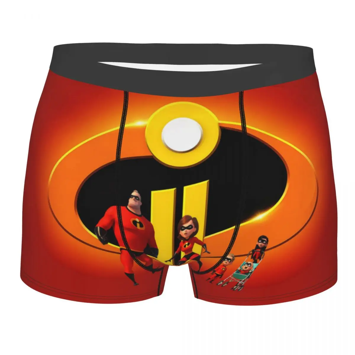 

Нижнее белье The Incredibles на заказ, мужские трусы-боксеры с принтом, шорты, дышащие трусы
