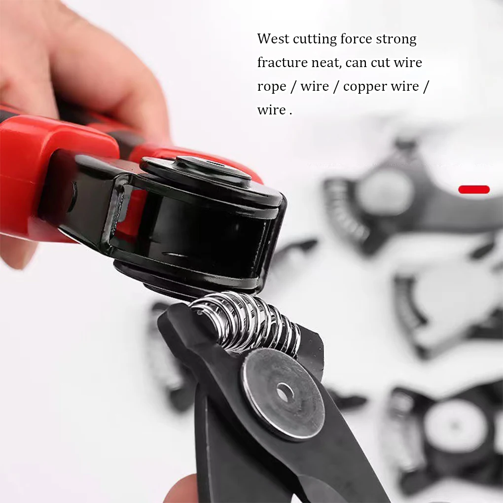 

Household Professional Multifunctional Plier Garage Hotel 5-in-1 Pliers Cable Stripper Wire Trimmer Trimming Tool