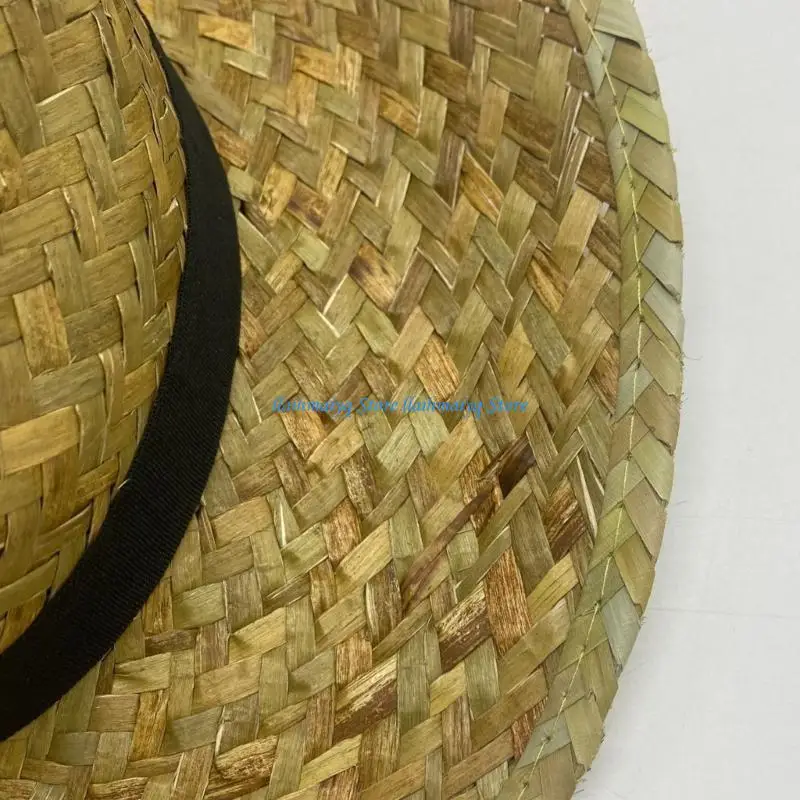 

573B Light weight Straw Hat Windproof Protecting Hat Multifunctional Comfortable Hat
