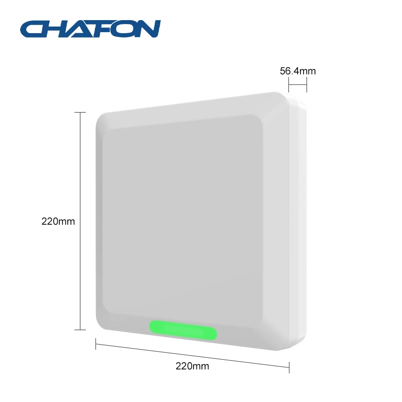 CHAFON CF661 5-6m Uhf Rfid Prime Reader большой радиус действия Встроенная антенна 6dbi RS232 WG26 реле Ethernet для управления транспортными средствами