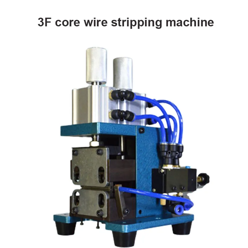 Pneumatic Electric Wire Peeling Machine Small Mini Power Cord Cable Stripper Machine Automatic Cable Stripping Machine