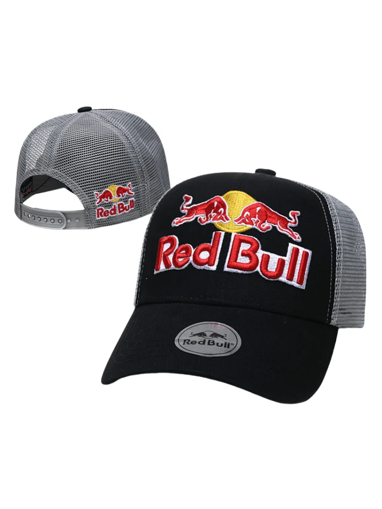 Moda Red Bull Boné de beisebol bordado masculino feminino quatro temporada ao ar livre boné de