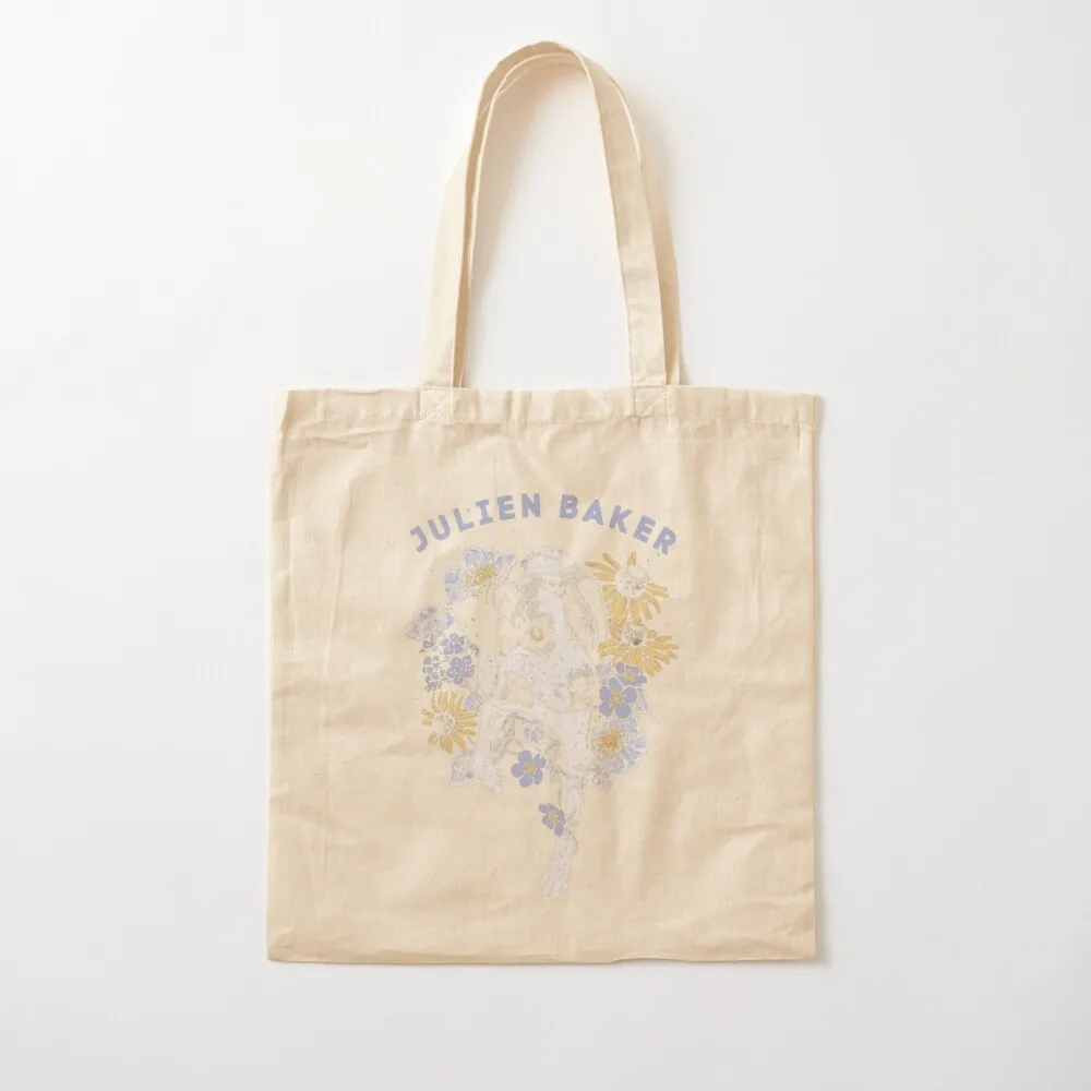 julien baker beans Tote Bag Women's bags Cloth bag tote bag men's Women's shopper Canvas Tote