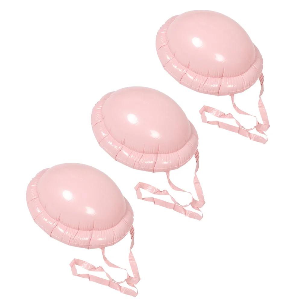 

3Pcs Inflatable Santa Belly Prop for Christmas Party Cosplay Realistic Jolly Look Lightweight Portable Durable PVC Material