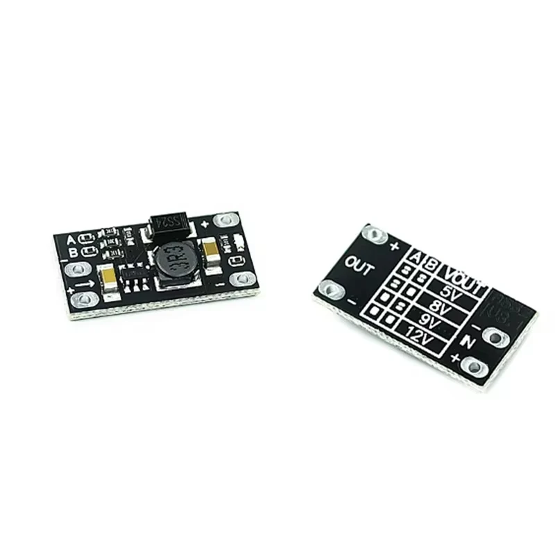 10PCS/5PCS Mini DC-DC Boost Step Up Converter Board Module 3.7V to 12V Voltage Regulator PCB Board Module Lithium Battery Boost