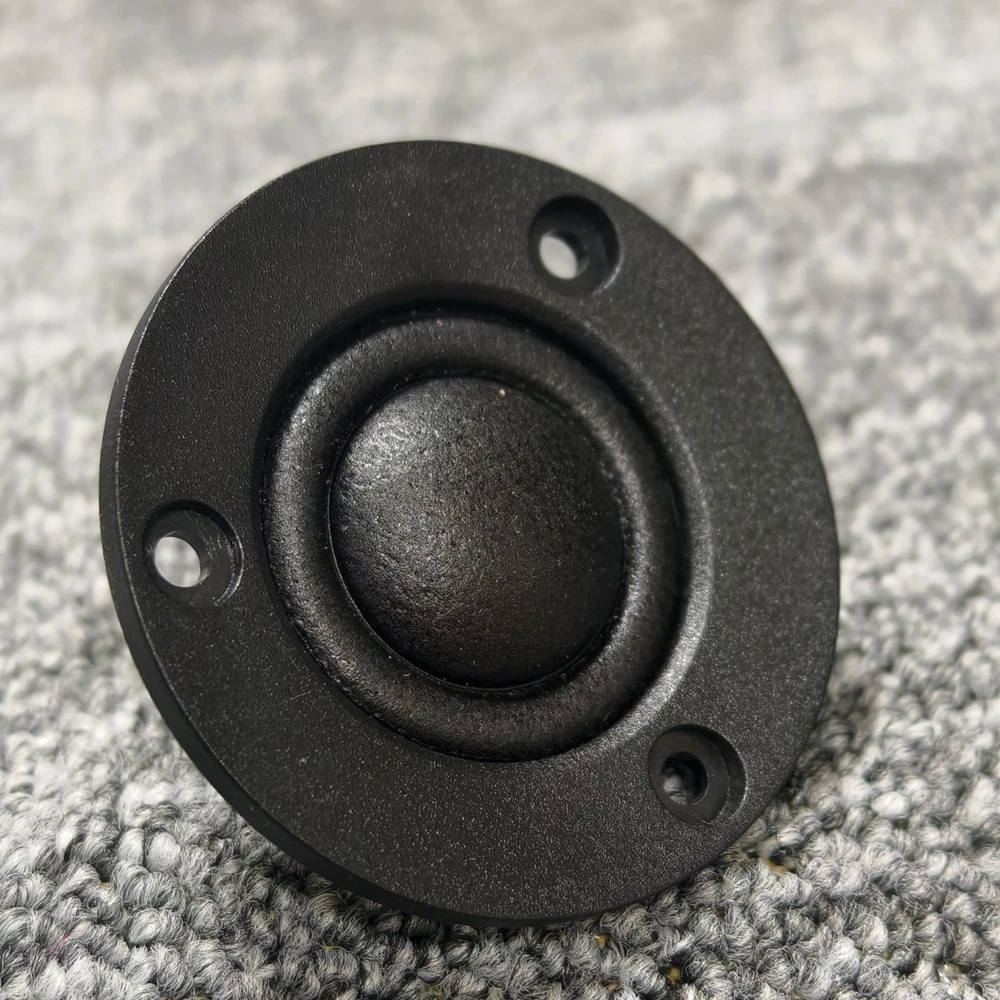 

1.5" 65mm 4Ohm 20W Soft Dome Tweeter Unit Black Foam Coated Diaphragm Speaker Treble Driver for DIY Home Audio（PAIR）