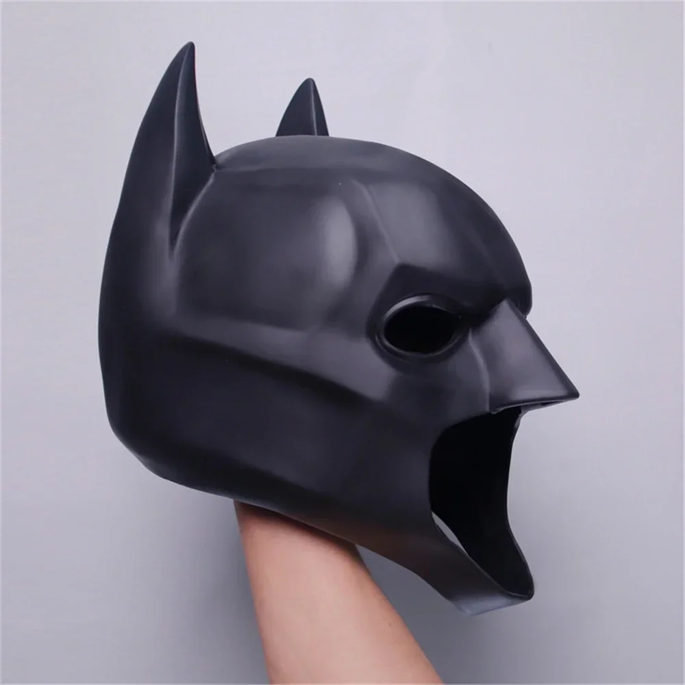 Wayne bat herói máscara halloween cosplay filme super-herói máscara facial para homens cabeça cheia capacete de látex adulto mulher disfarce prop