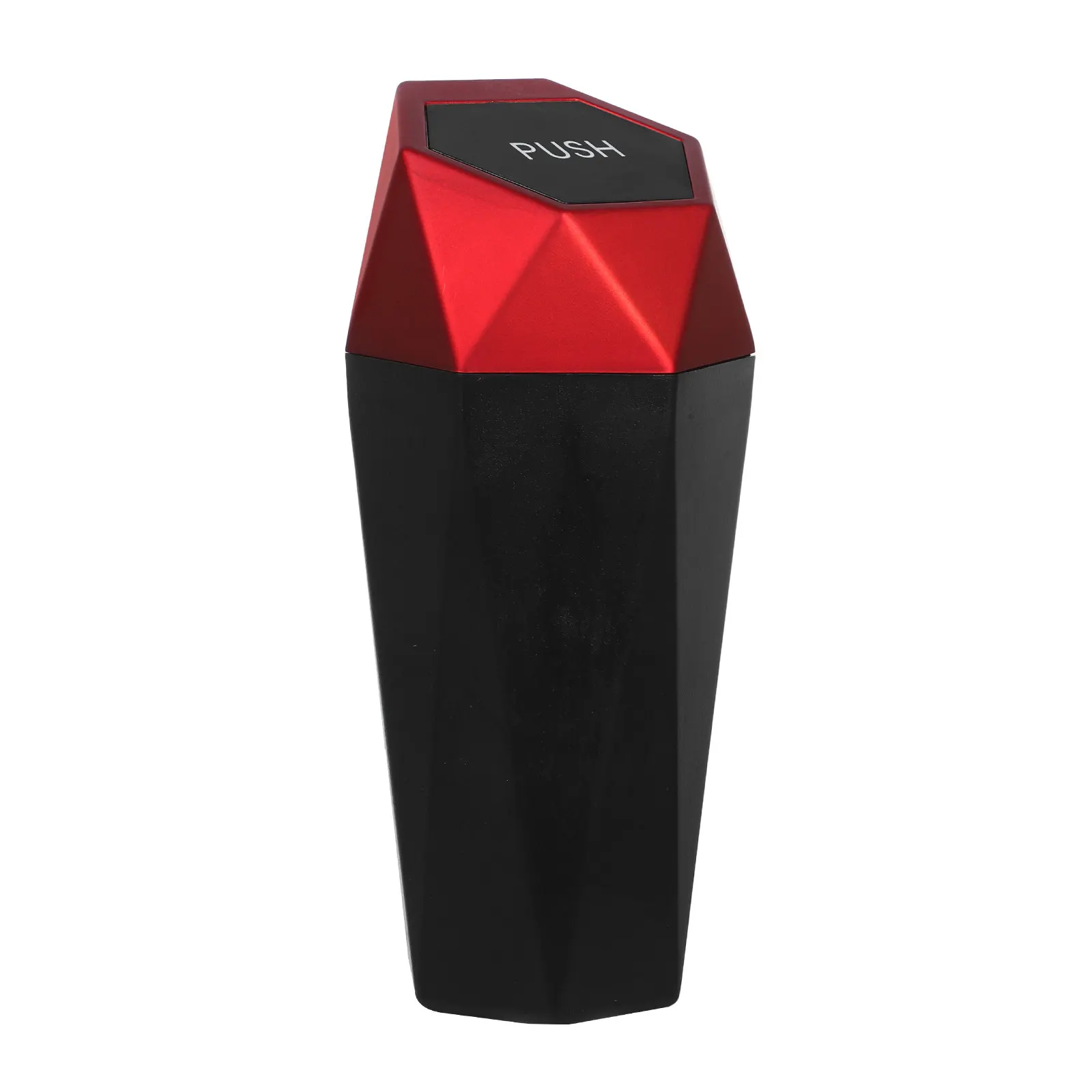 Portable Car Trash Can Mini Cup Holder Bin Compact Automotive Waste Container Stylish Sleek PP Material Small Vehicle Interior