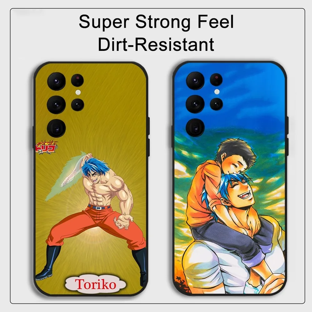 TORIKO Anime Phone Case Samsung S series s20 s21 s22 s23 s24 FE Plus Ultra TPU Soft to Skin-friendly case