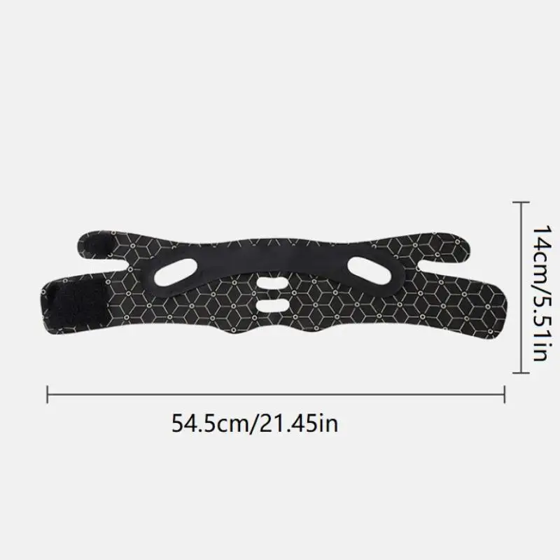 Elastic V Shaped Mask Strap Double Press Face Sculpting Mask Double-Chin Reducer Face Slimming Bandage Face Lift Devices - view 6