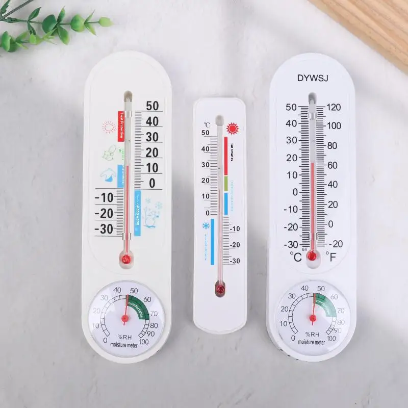 Wall-Mounted Hygrometer Thermometer Humidity Gauge for Home 