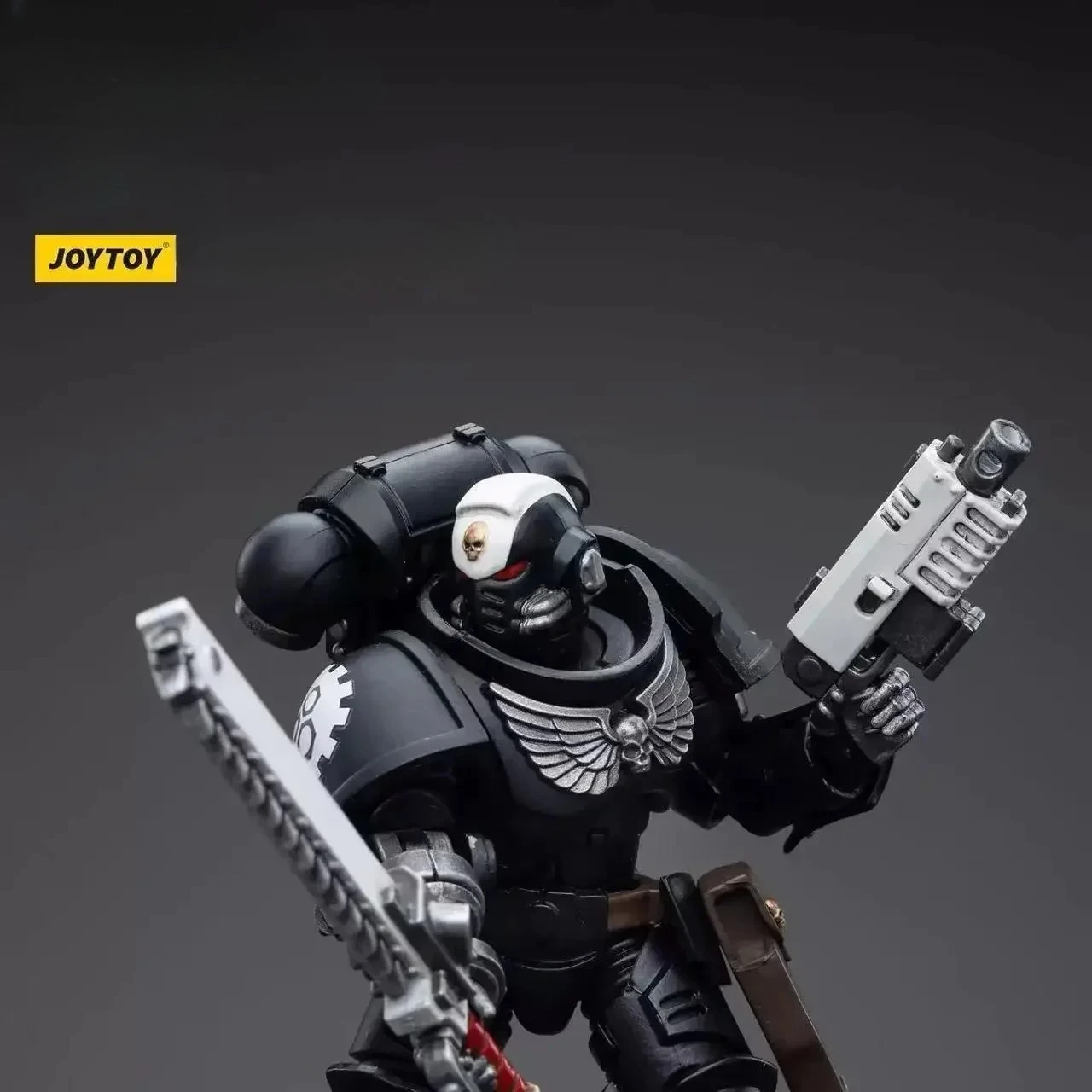 

JOYTOY Dark Source 40K Steel Hand Arbiter Sergeant Carloch 1/18 Moving Soldier Model