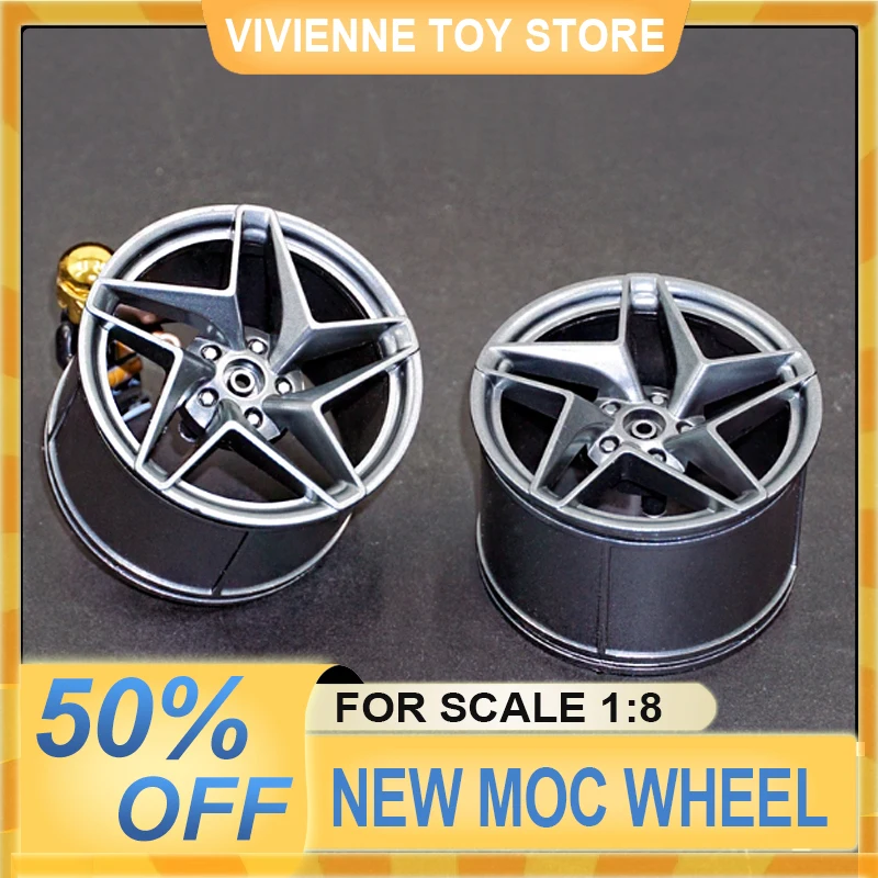 

Уникальные аксессуары на заказ, черный, золотой, серебряный комплект ступицы для LEGO 42083 42056 42115, строительные блоки, брики 1:8, автомобиль