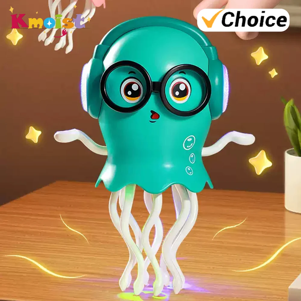 

Dancing Jellyfish Kids Electronic Pet Toys Cartoon Interactive Development Moving Education Children Toy Creative Birthday Gifts