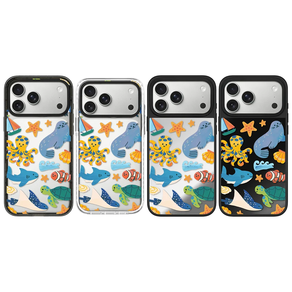 5111223 Mirror / Acrylic Magnetic Case: Compatible With IPhone 17 16 15 14 13 12 Pro Max 17 Air