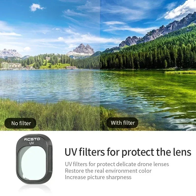 

For DJI Mini 4 Pro ND Filter Drone Camera Lens Filter Set UV CPL ND8 ND16 ND32 ND64 ND/PL For DJI Mini 4 Pro Accessories