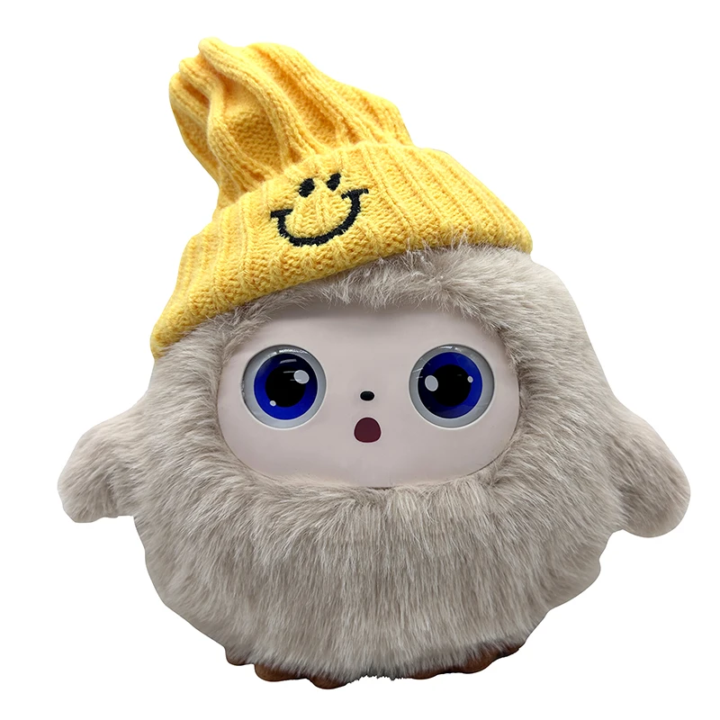 Jopark ODM Kawaii rond Dun Dun Ledodo AI peluche jouet mignon vert doux tissu haute technologie intelligent en peluche jouets éducatifs pour enfants