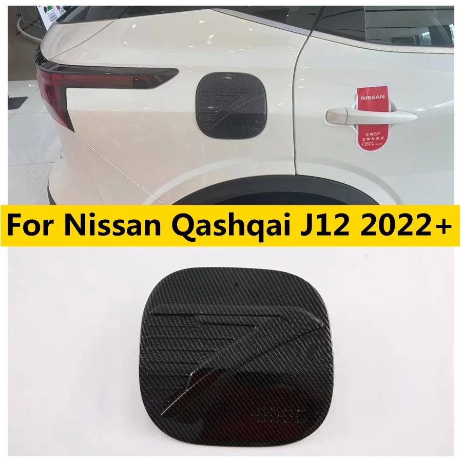 

Fuel Tank Cover Gas Door Cap Oil Door Trim Decoration Frame Fit For Nissan Qashqai J12 2022 2023 2024 Car Accessories