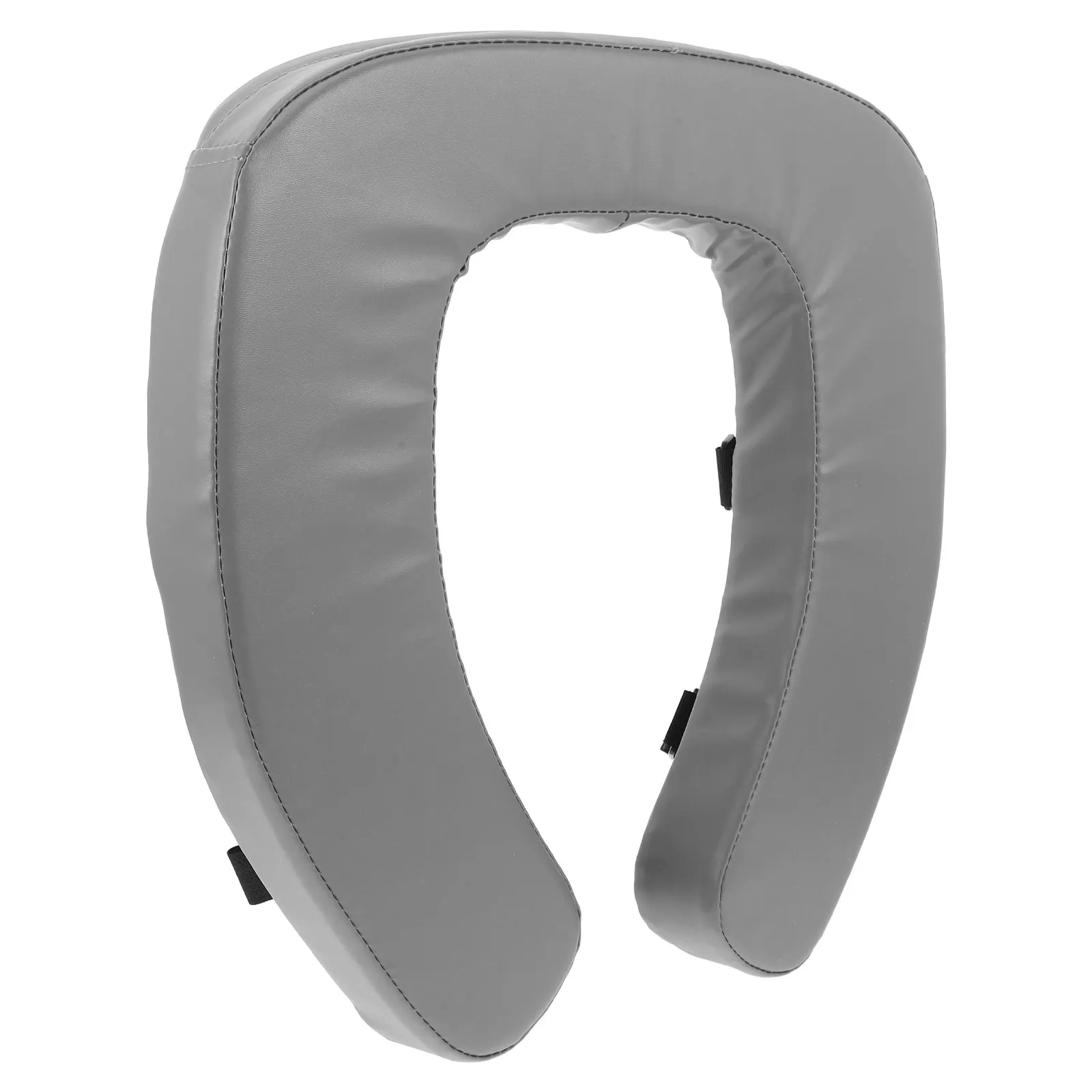 

Elevated Toilet Seat Riser with Thick Padding - Comfortable Washable Seat Cushion for Elderly and - Universal Bathroom
