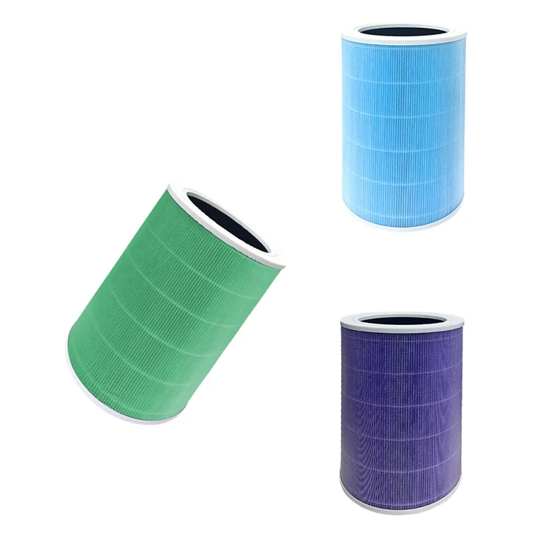 For Xiaomi Air Purifier Filter 1/2/2S/2C/2S Pro/2H/3/3C/3H PRO Kit With RFID Purify Efficient Dust Remova PM2.5, B