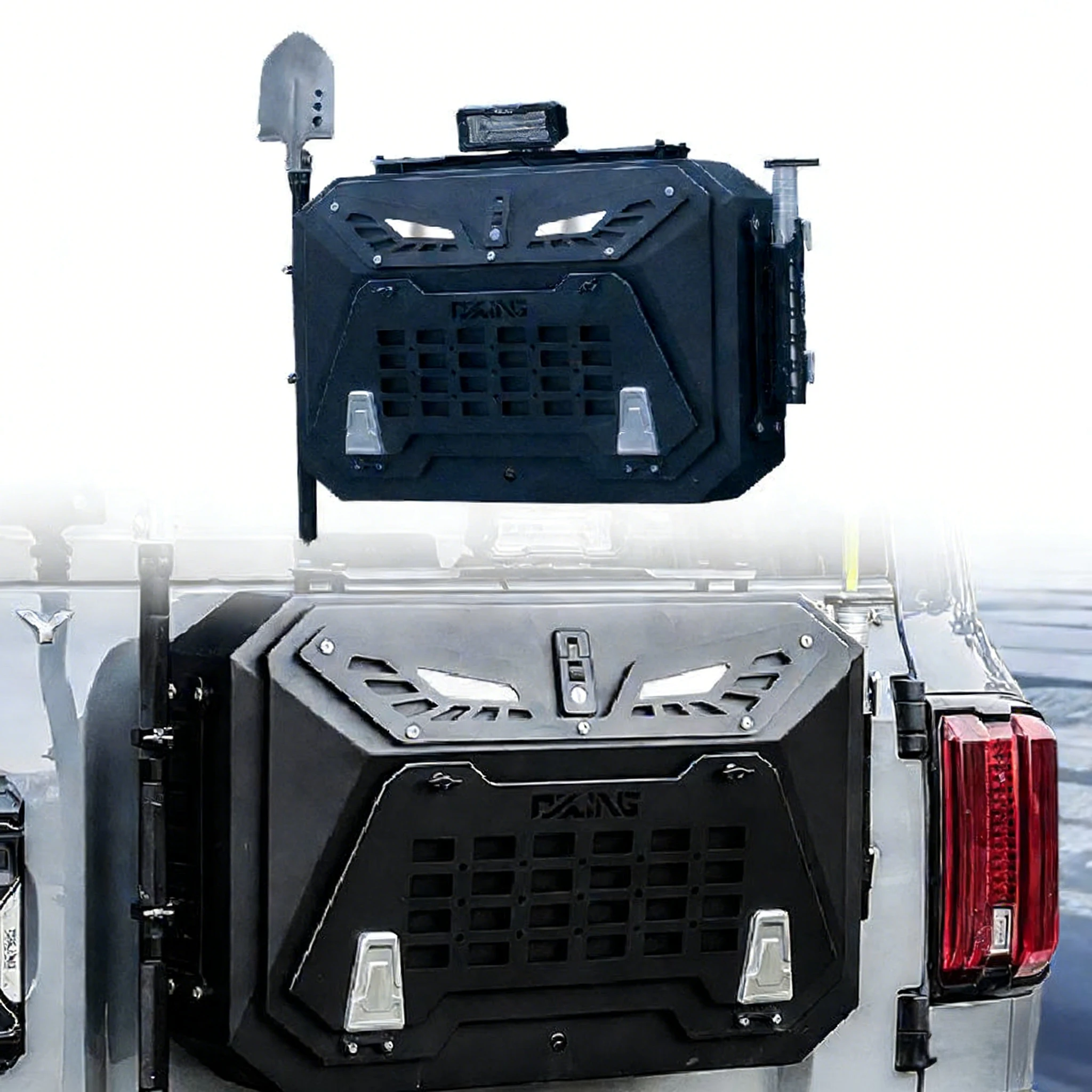 High Quality Car Modified Parts Multi Functional Extended Tailgate Toolbox Backpack For Tank 300 400 2025 Accessories
