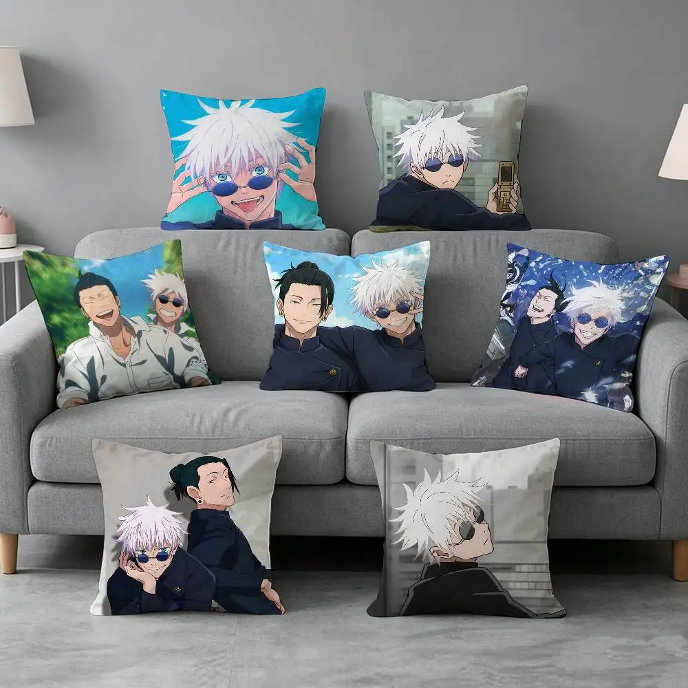 

Jujutsu Kaisen-n Pillow cover Simple solid color design Surprise For Multiple Bedroom Styles.