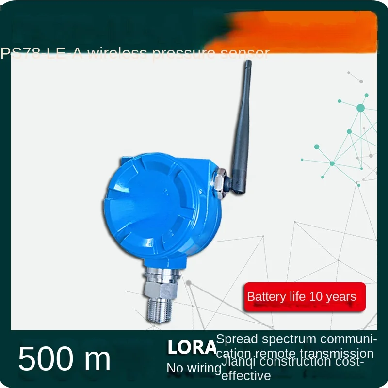 500 M Ps78 Long-Distance Wireless Liquid Level Sensor Industrial Grade High Precision