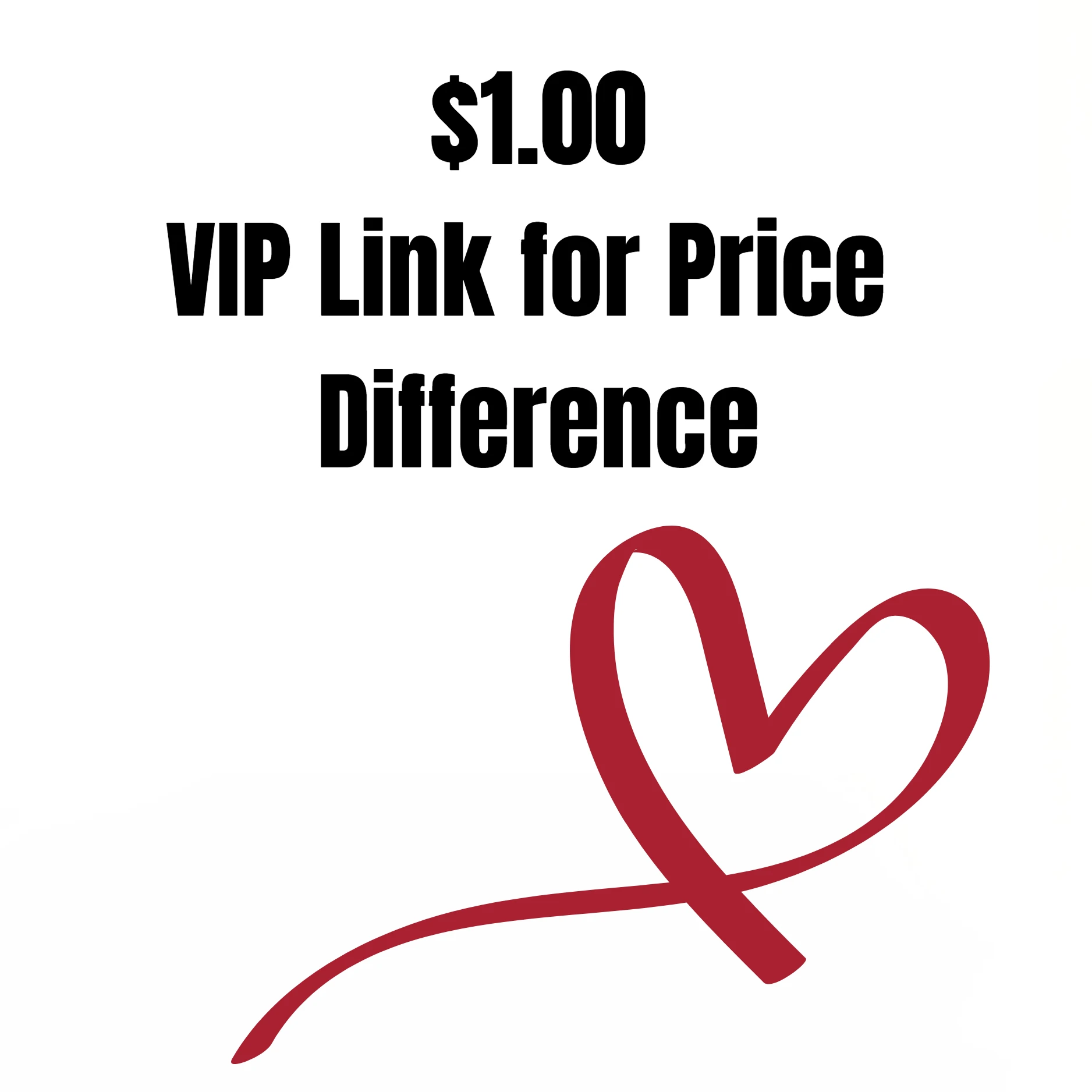 $1.00  Extra Fee Link - DO NOT Place Order Before Contacting Seller